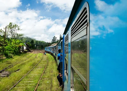 Train, Nuwara Eliya, Sri Lanka