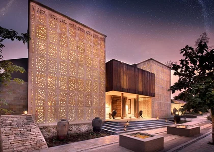 Aramness Gir Exterior, Sasan Gir, India