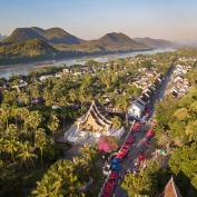 View over Luang Prabang