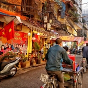 Daily life on the streets of Hanoi