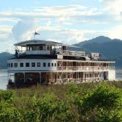 Cruising on the Irrawaddy and Chindwin river