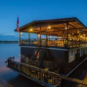 Dinner cruise on the Mekong