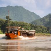 Cruising on the Upper Mekong River
