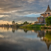 Kuching waterfront