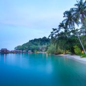 Waterfront villas at Pangkor