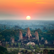 Sunrise over Angkor Wat