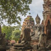 Ancient ruins at Ayutthaya