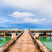 Pier at Ko Yao Noi, Thailand