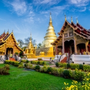 Wat Phra Singh Temple, Chiang Mai, Thailand