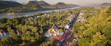 View over Luang Prabang