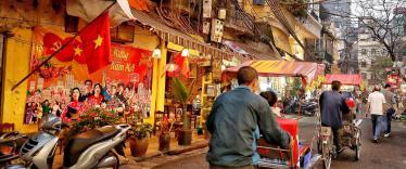 Daily life on the streets of Hanoi