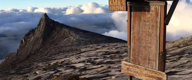 8km mark on Mount Kinabalu