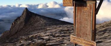 8km mark on Mount Kinabalu