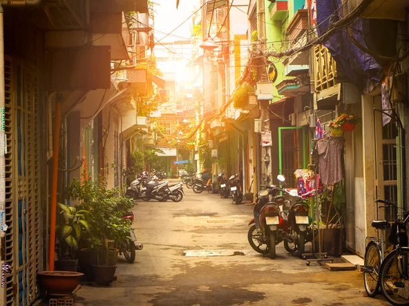 Back streets of Saigon