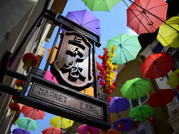 Walking through Ipoh streets