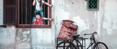 Street art in Penang
