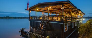 Dinner cruise on the Mekong