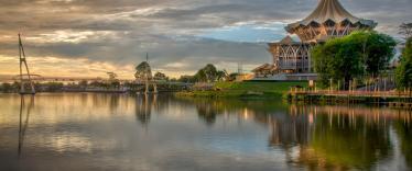 Kuching waterfront
