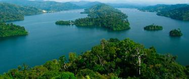 Aerial view of Banding Island