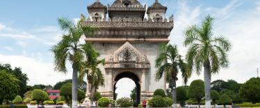 Monument in Vientiane