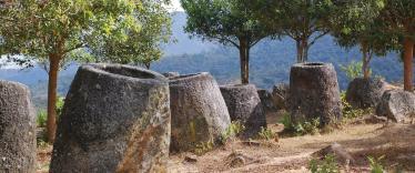 Plain of Jars in Phonsavan