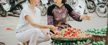 Tour of a Vietnamese market with Chef Ai
