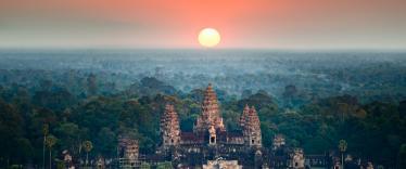 Sunrise over Angkor Wat