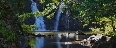 Waterfall at Tabin 