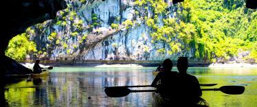 Kayaking at Lan Ha Bay 