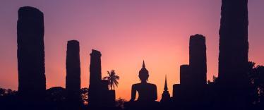 Sunset over Sukhothai ©Valeriy Ryasnyanskiy