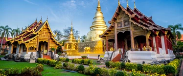 Wat Phra Singh Temple, Chiang Mai, Thailand 