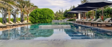 Swimming pool at Maia resort, Quy Nhon, Vietnam 