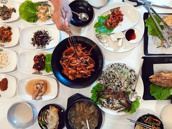 Korean dishes