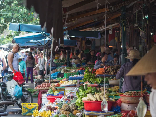 Market in Vietnam
