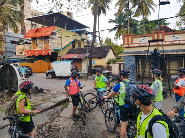 Kerala fishing village by bicycle