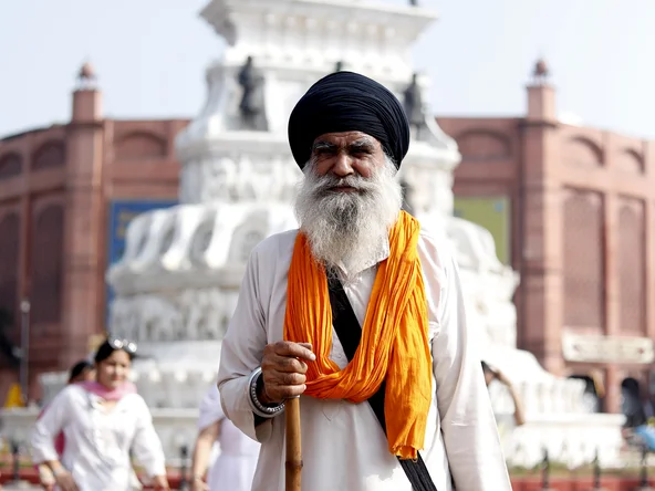Sikh man in Amristar