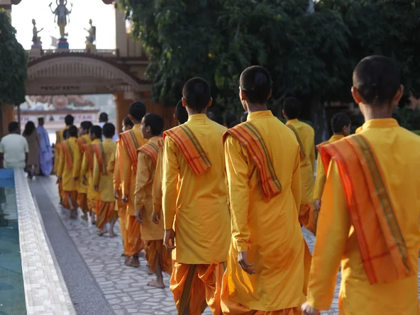 Religious parade in Rishikesh