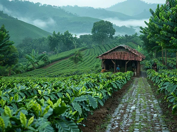 Coffee plantation in Chikmagalur
