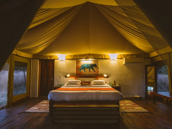 Jamtara Tent Interior