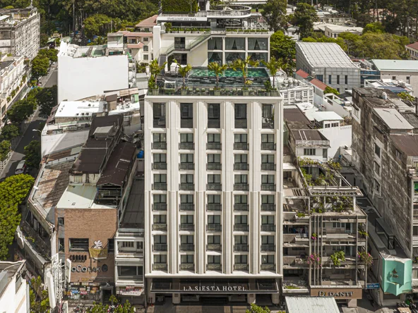 La Siesta Premium Saigon Flycam_Overview
