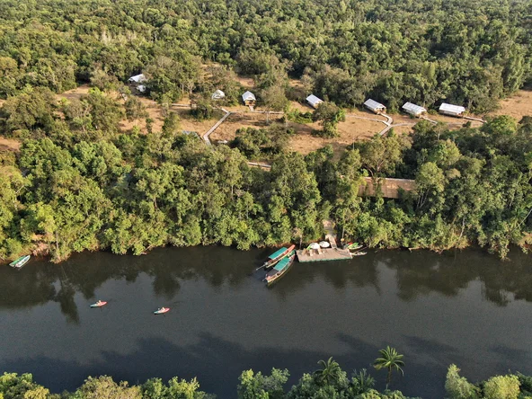 Botum Sakor National Park Cardamom Tented Camp in Borneo