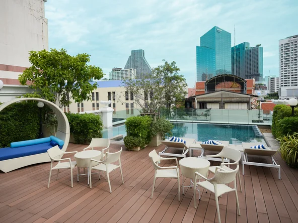 The Rose Residence Rooftop Pool