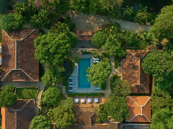Ancient Hue Garden Houses Ariel