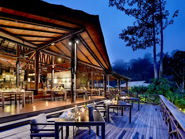 Borneo Rainforest Lodge - Restaurant