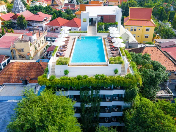 Penh House Birds Eye View