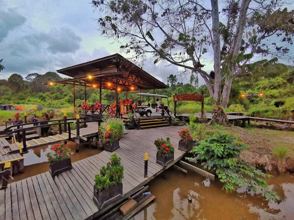 Kinabatangan Wetland Resort Jetty