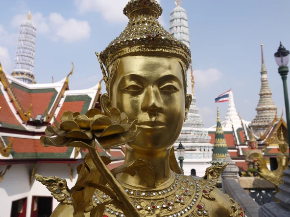 Statue at Bangkok Grand Palace