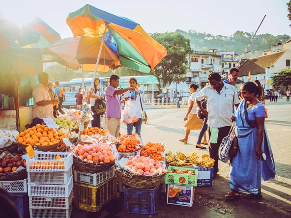 Street Scene, Kandy, Sri Lanka