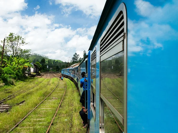 Train, Nuwara Eliya, Sri Lanka