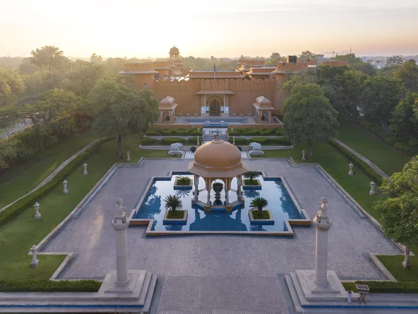 Oberoi Rajvilas exterior, Jaipur, India